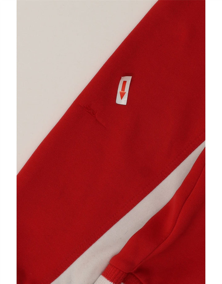 Женский спортивный костюм Puma UK 14, средний красный полиэстер с цветными блоками