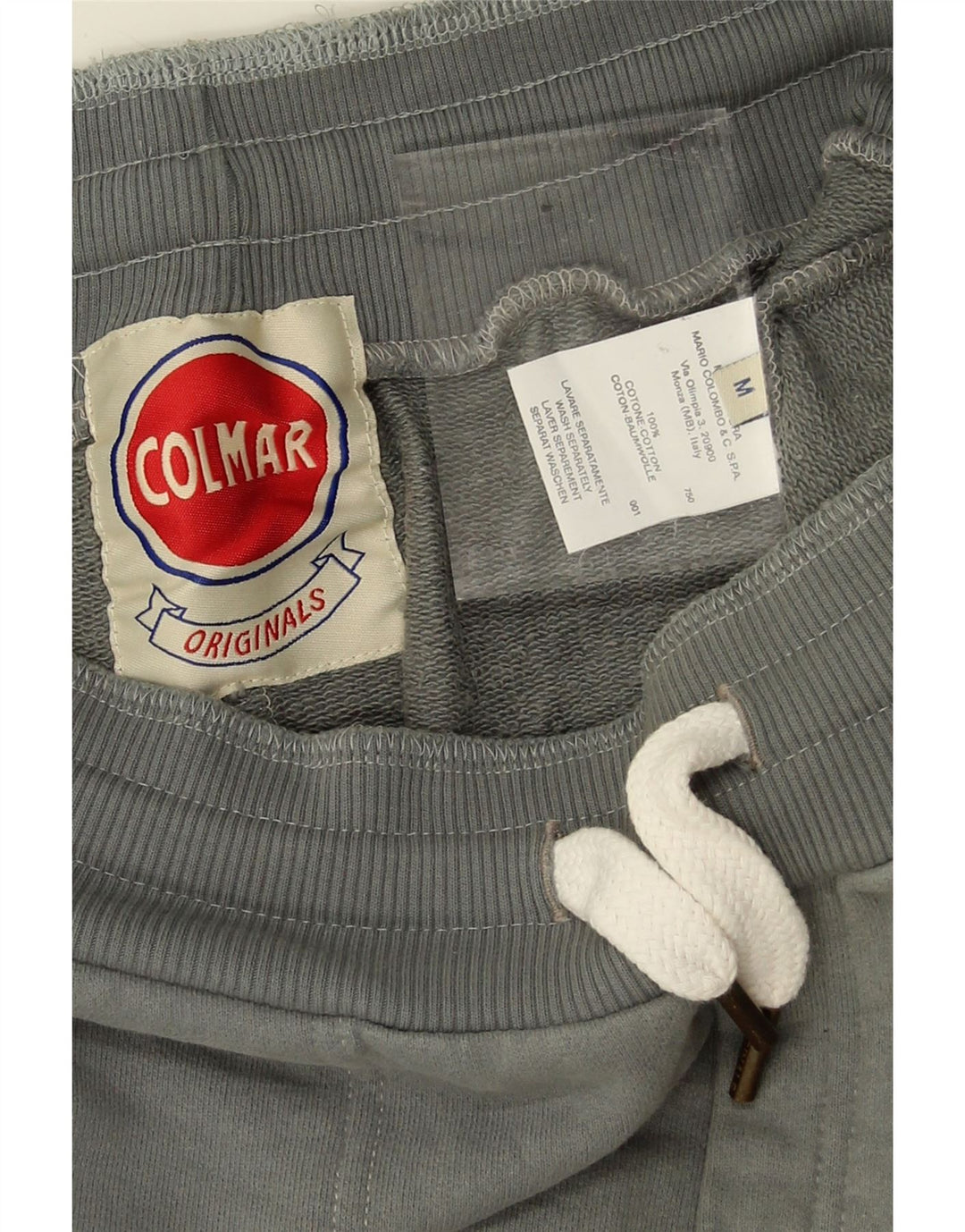 COLMAR Mens Sport Shorts Medium  Grey Cotton Vintage Colmar and Second-Hand Colmar from Messina Hembry 