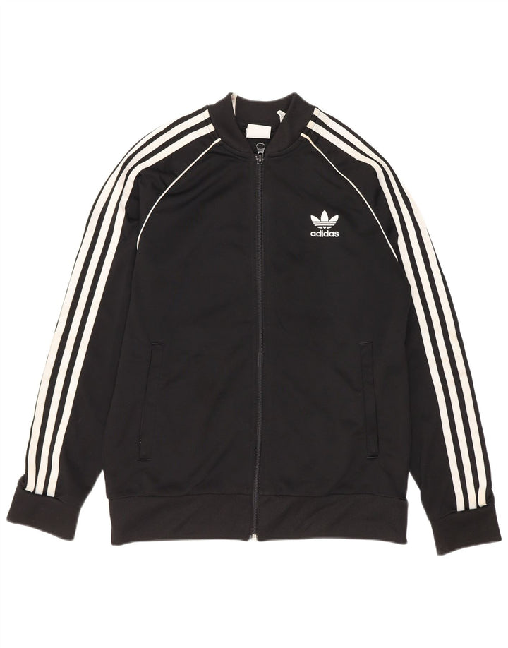 Спортивный костюм Adidas для мальчиков 12-13 лет, черный полиэстер