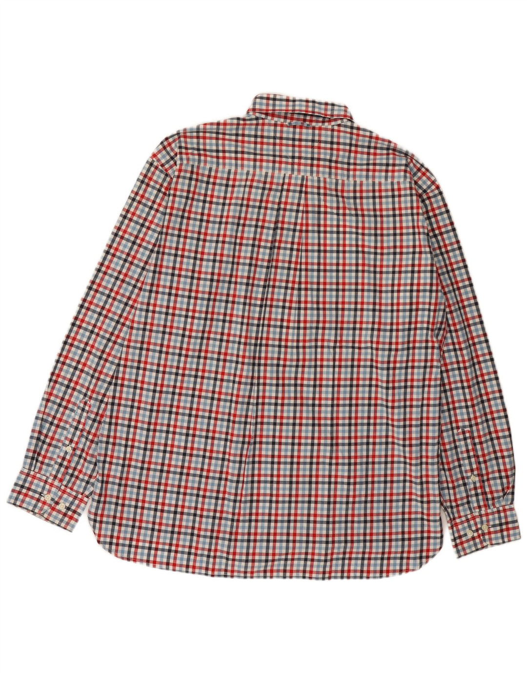 Мужская рубашка Tommy Hilfiger XL, разноцветный хлопок в мелкую клетку