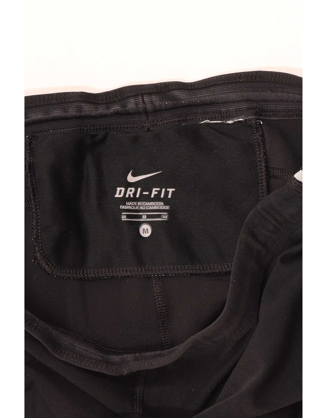 Женские леггинсы Nike Dri Fit UK 12, средние, черные