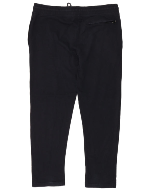 Marks & Spencer Mens Tracksuit Trousers Large Navy Blue Cotton