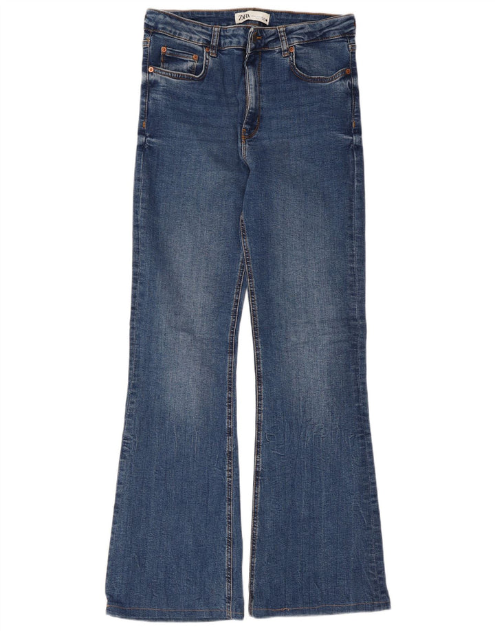 Женские расклешенные джинсы Zara EU 40 Medium W30 L30 Синие