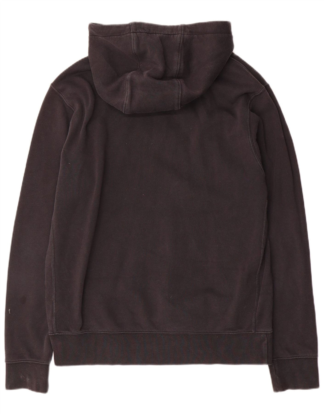 Мужской джемпер с капюшоном с рисунком Nike, средний черный, хлопковый