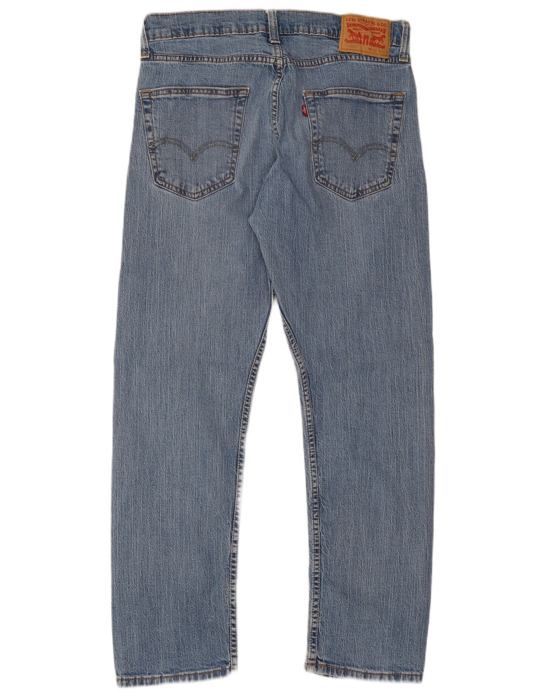 Мужские зауженные джинсы Levi's 502 W32 L30 синие, хлопок