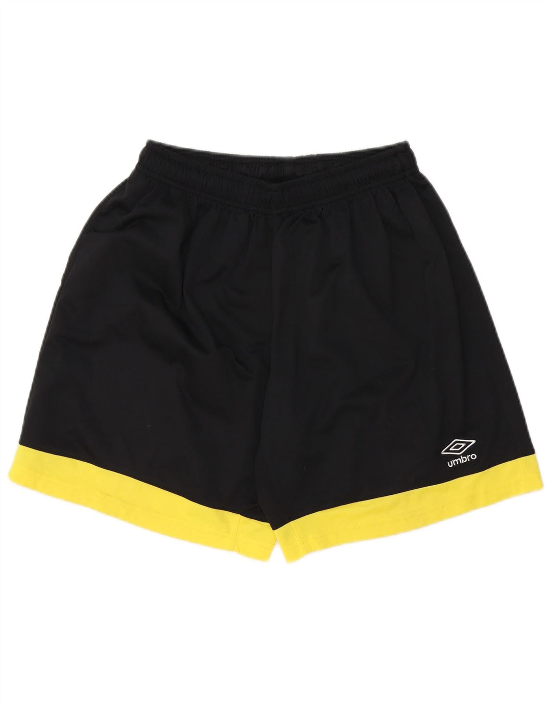 UMBRO Мужские спортивные шорты среднего размера из полиэстера с цветными блоками