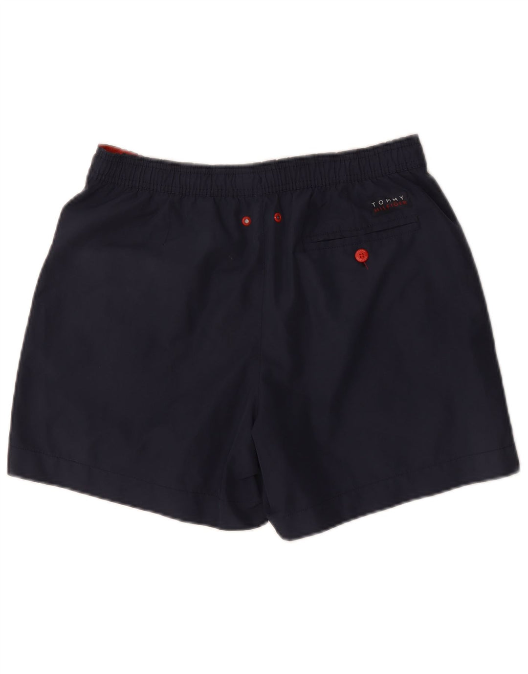 Мужские шорты для плавания Tommy Hilfiger с рисунком, средний темно-синий, полиэстер