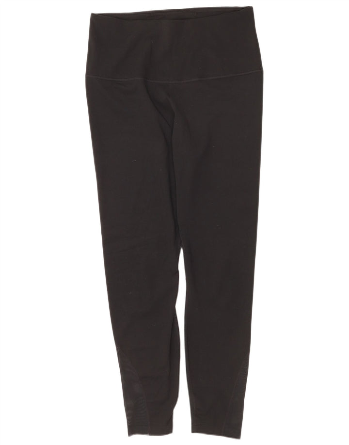 Женские леггинсы Nike Dri Fit UK 14, большие черные полиэстер