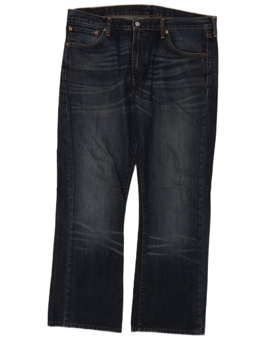 Мужские джинсы Levi's 527 Bootcut W38 L30 Темно-синие, хлопок