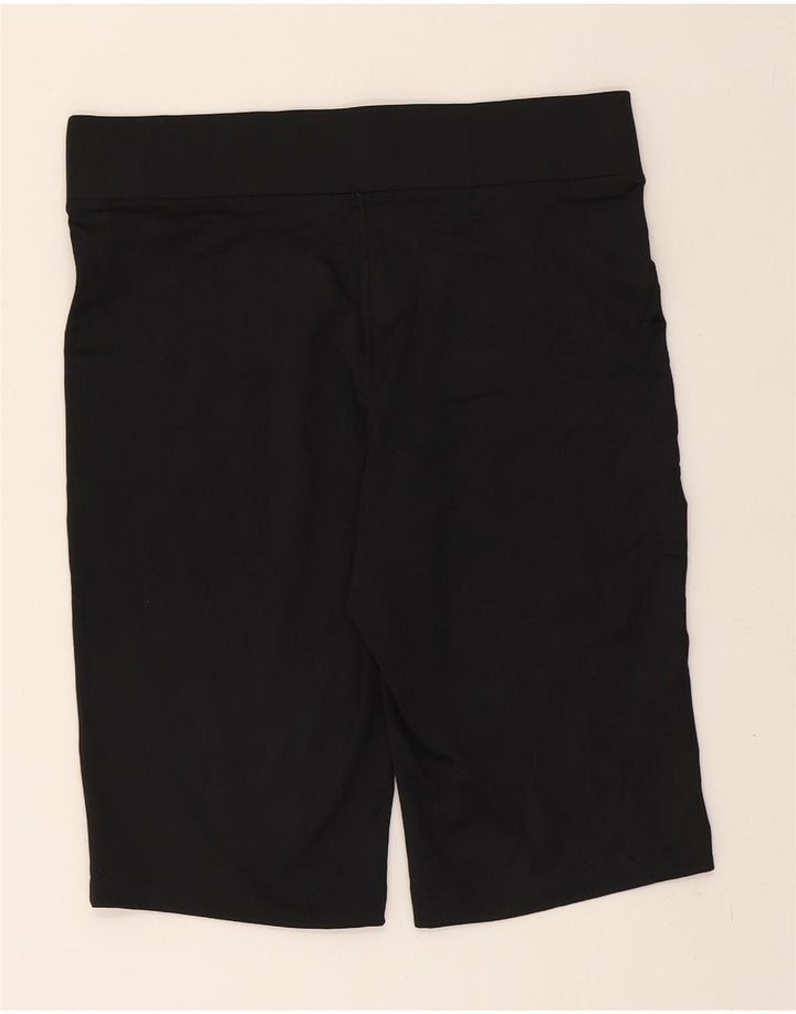 FILA Womens Sport Shorts UK 14 Medium  Black Polyester Vintage Fila and Second-Hand Fila from Messina Hembry 