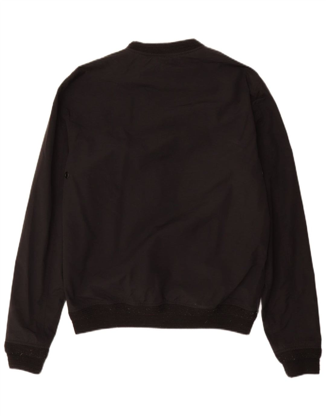 SUPERDRY Мужской бомбер UK 38 Средний Черный Хлопок