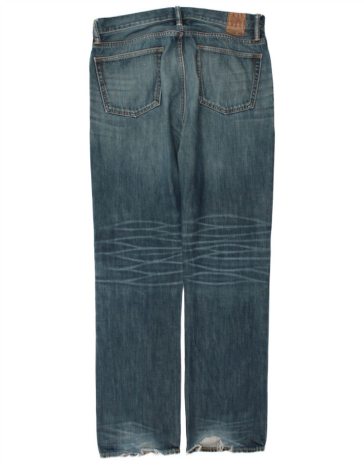 Мужские прямые джинсы Gap W34 L34 синие, хлопок