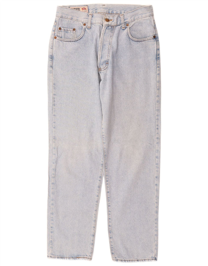 CASUCCI Женские зауженные джинсы с высокой талией IT 50 XL W28 L29 Синий хлопок