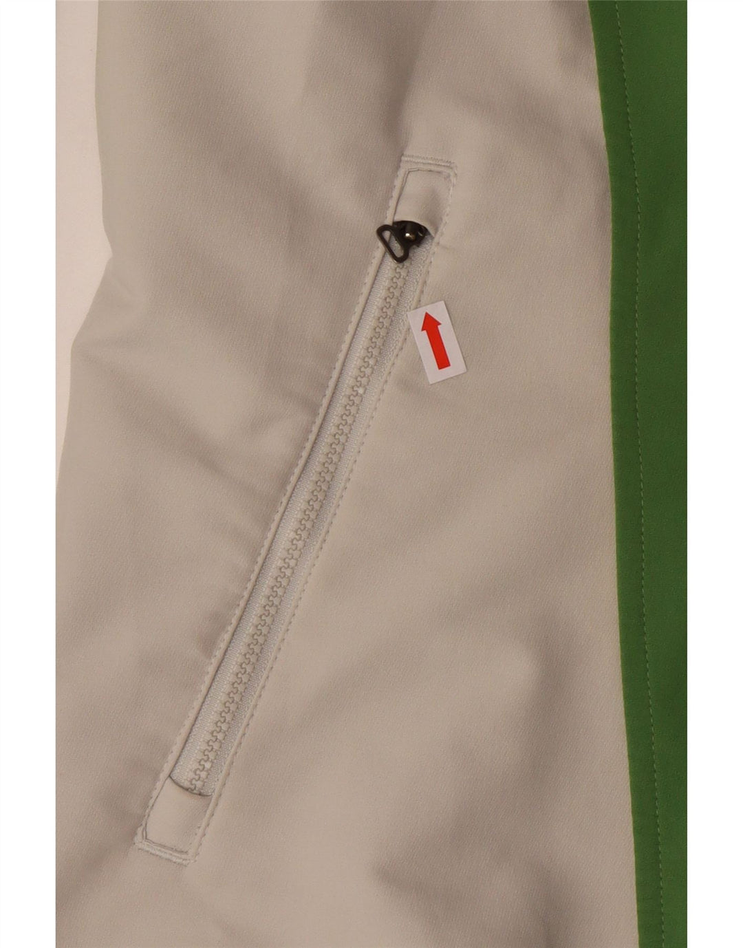 Женская спортивная куртка Adidas Climalite UK 14, средний зеленый полиэстер