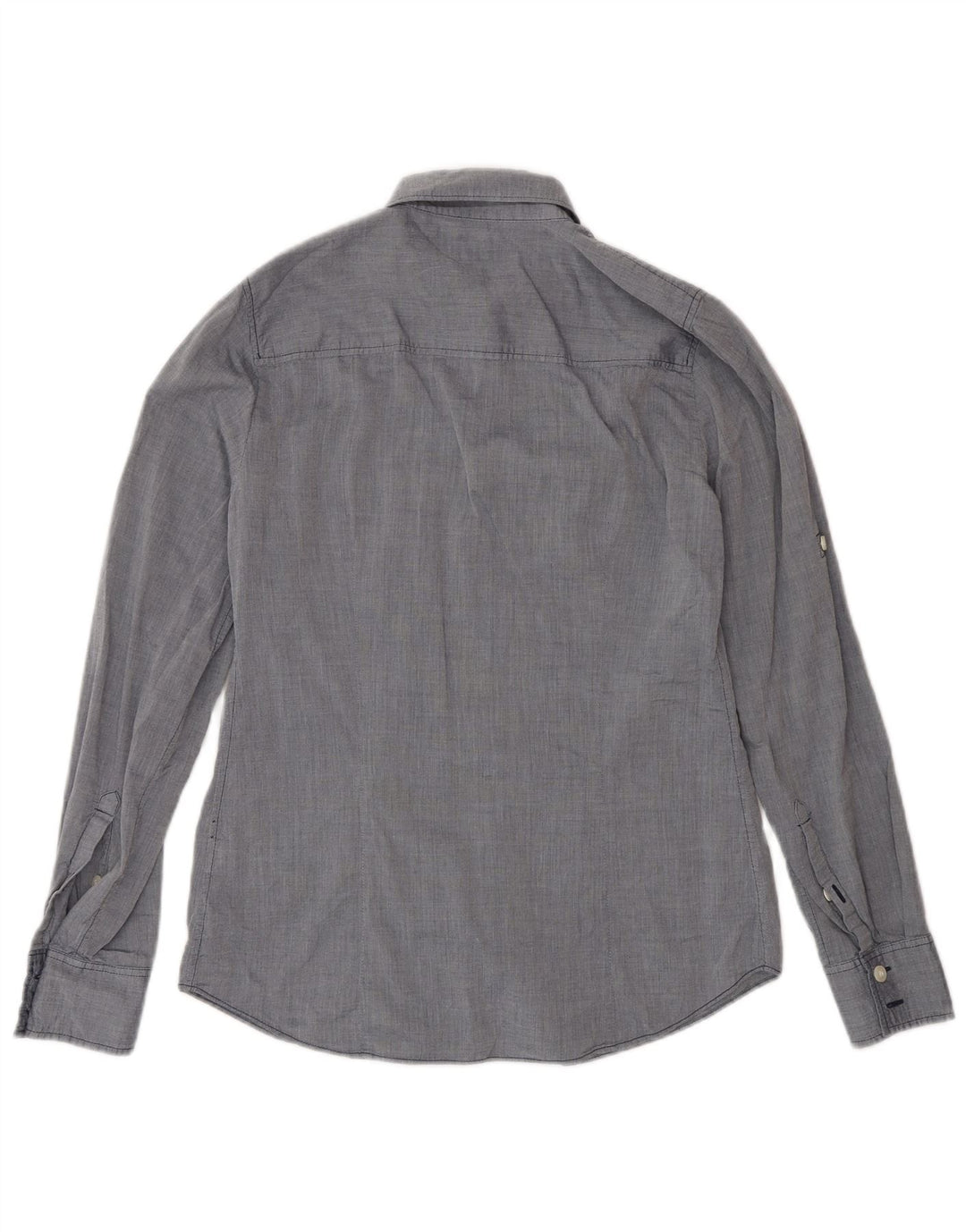 Женская рубашка оверсайз J. Crew UK 6 XS, серый хлопок