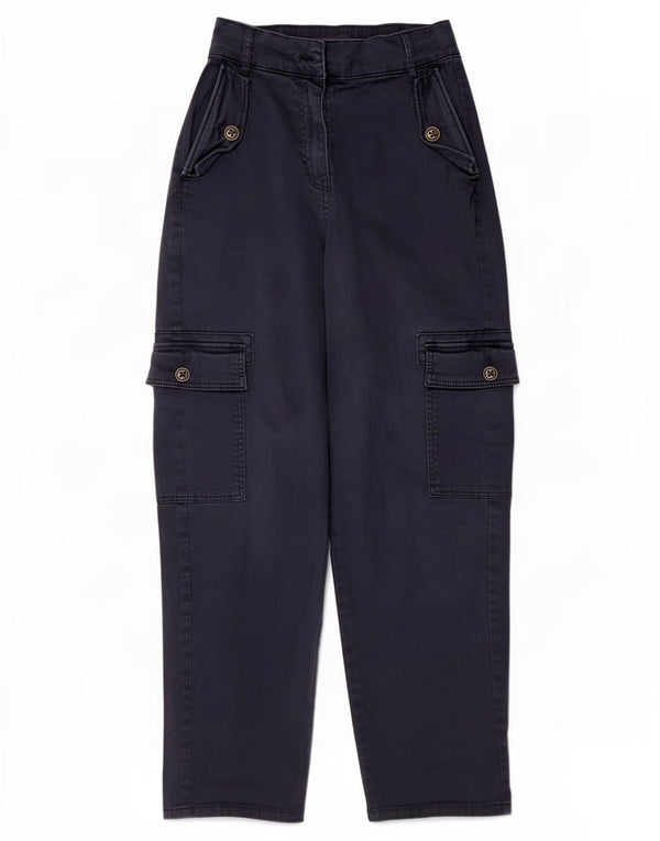 Женские брюки-карго Marks & Spencer UK 6 XS W26 L27 Темно-синие