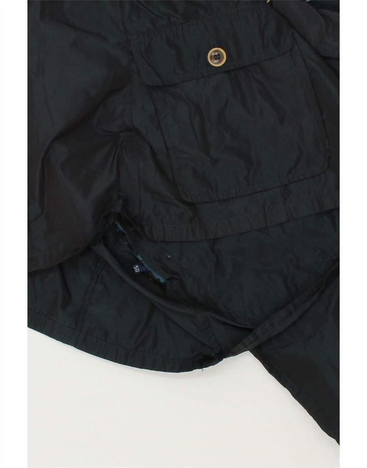CONTE OF FLORENCE Womens Utility Jacket IT 50 XL Navy Blue Vintage Conte of Florence and Second-Hand Conte of Florence from Messina Hembry 