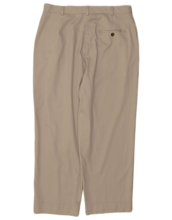 Женские зауженные брюки чинос L.L.Bean США 14 XL W34 L26 Бежевый хлопок