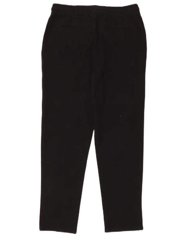 Мужские зауженные брюки-чиносы Zara Medium W31 L29, черные полиэстер