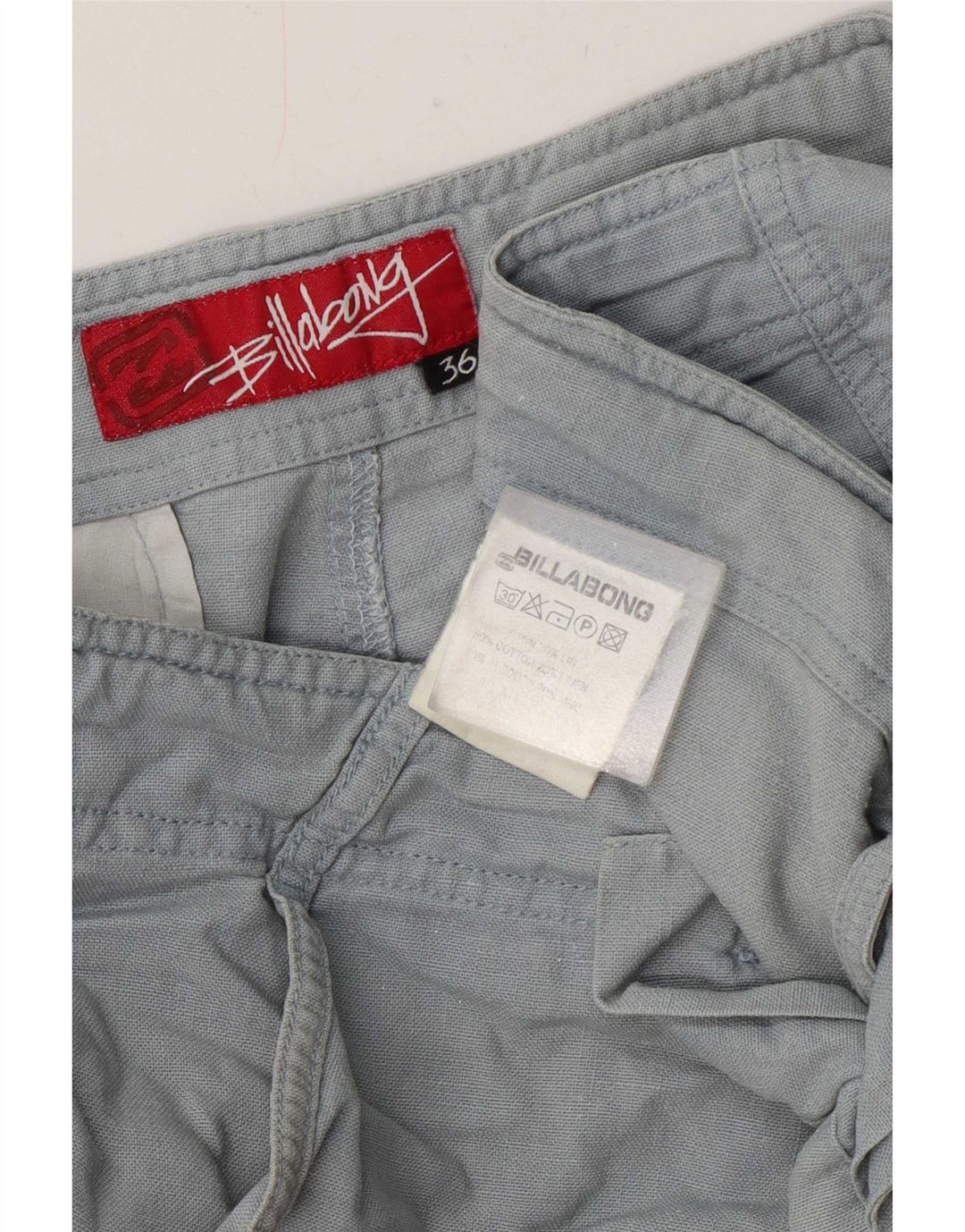 Мужские шорты чинос Billabong W36, большие синие, хлопок