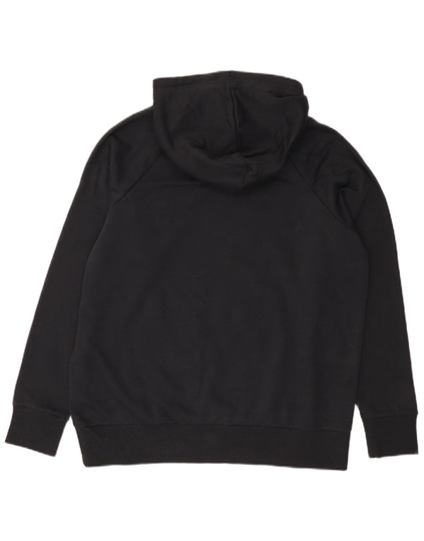 Under Armour Mens Hoodie Jumper Large Navy Blue Cotton