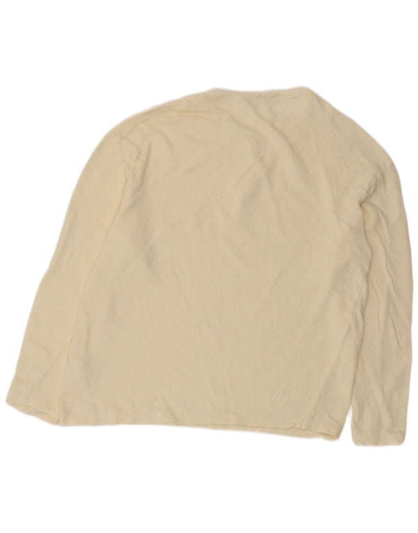Женская блузка Zara Top UK 18 XL Off White Cotton