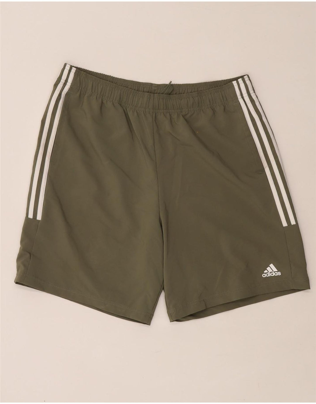 Мужские спортивные шорты Adidas XL, зеленый полиэстер