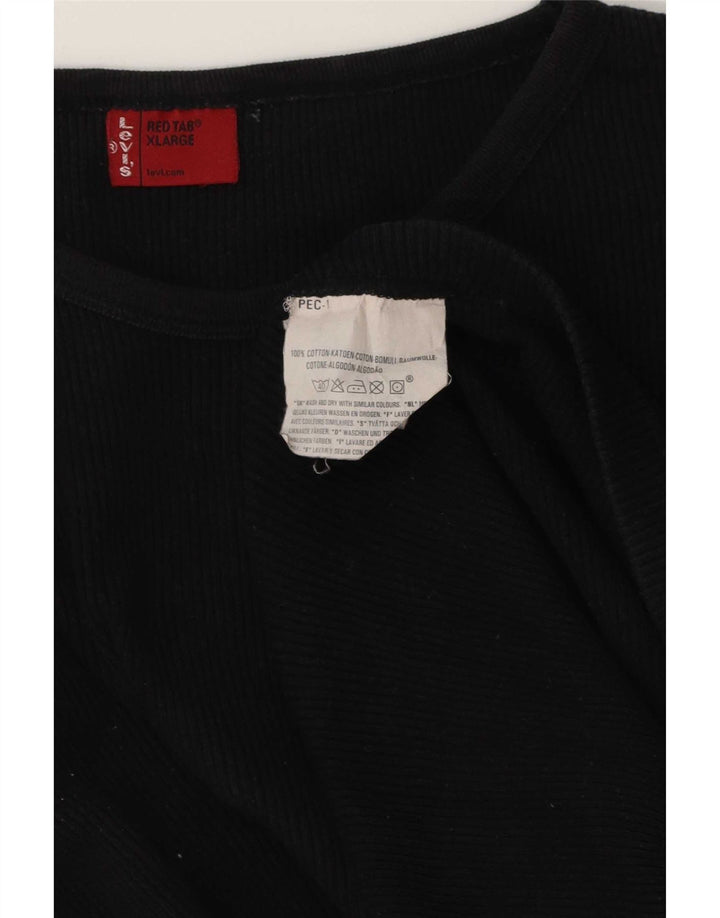 Мужская футболка Levi's Top XL, черный хлопок