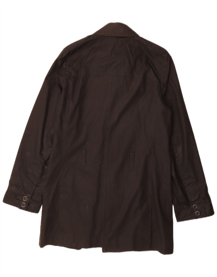 REISS Мужское пальто UK 36 маленькое черное, хлопок