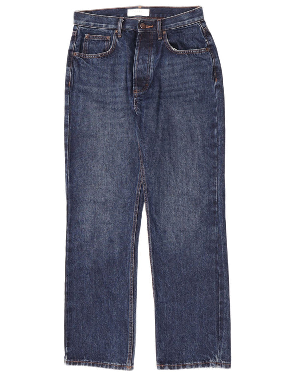 Женские прямые джинсы Topshop Kort W28 L30, синий хлопок