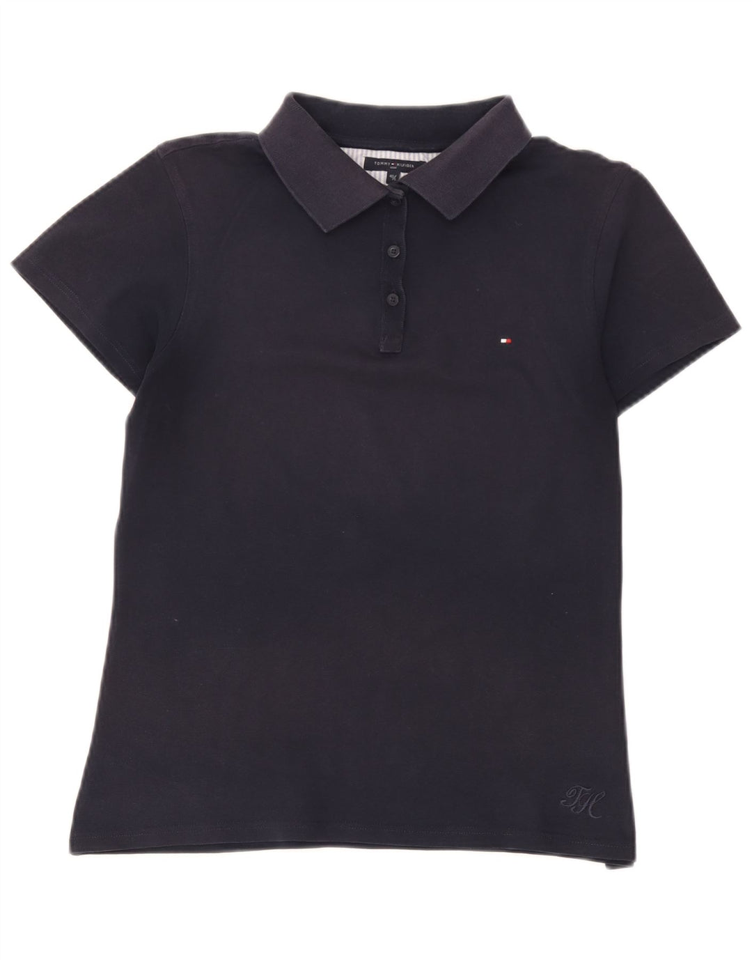 Женская рубашка-поло Tommy Hilfiger EU 40 Medium Navy Blue
