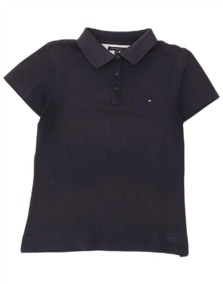 Женская рубашка-поло Tommy Hilfiger EU 40 Medium Navy Blue