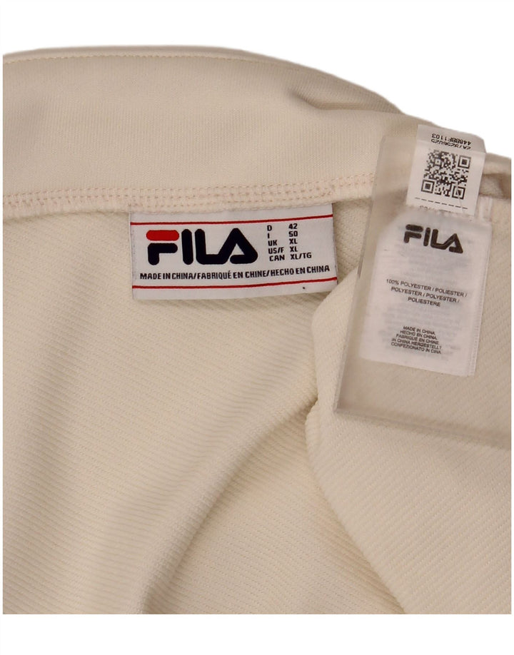 Fila Женская мини-юбка XL W36 Белый полиэстер