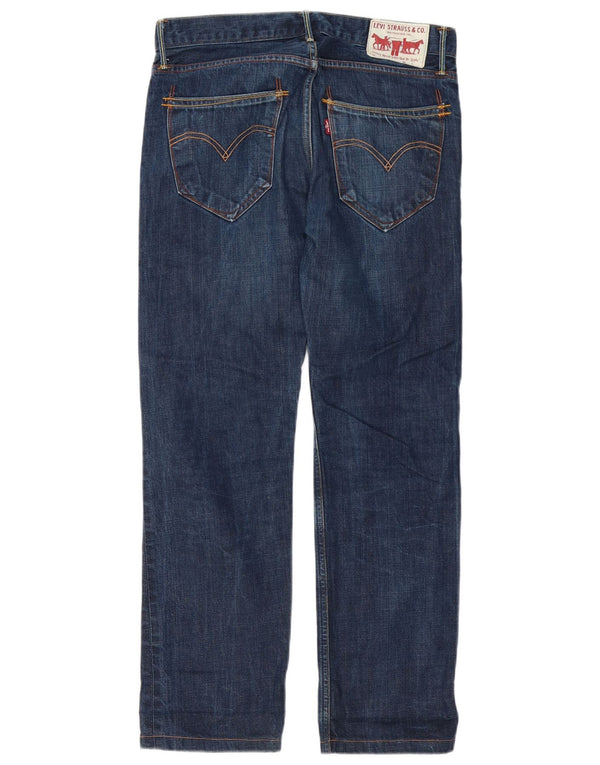Мужские прямые джинсы LEVI'S W29 L29 синие, хлопок