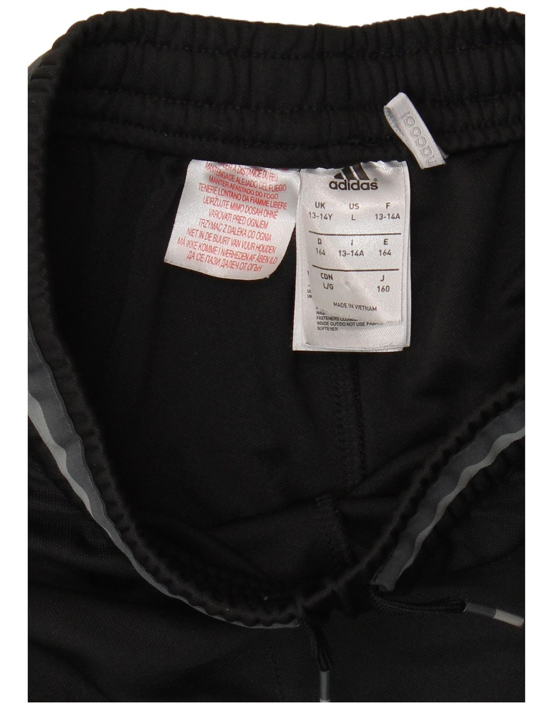 Спортивный костюм ADIDAS Boys Olympique Lyonnais 13-14 лет, черный