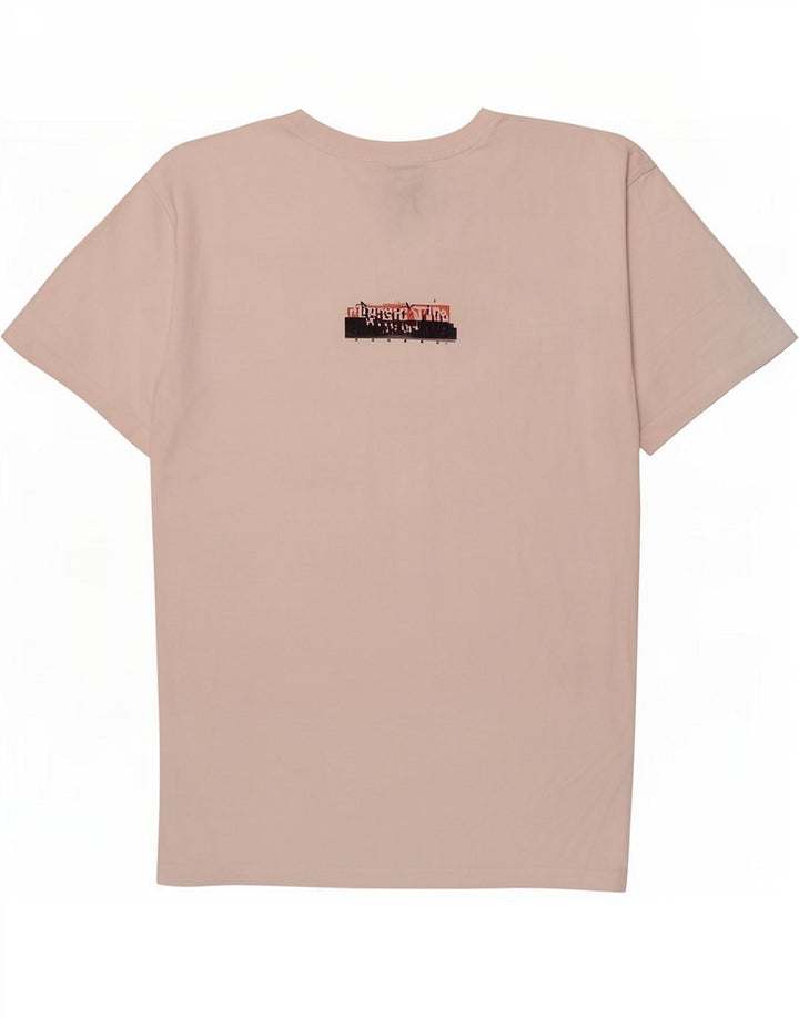 Мужская футболка Ellesse с рисунком, маленький белый хлопок