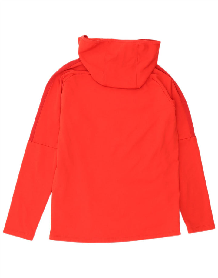 Мужской джемпер с капюшоном Nike Dri Fit, средний красный полиэстер