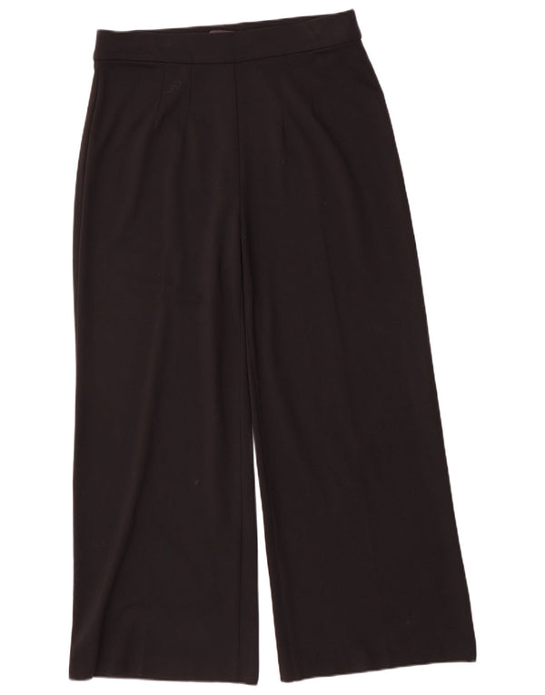 Женские повседневные широкие брюки Marks & Spencer UK 16, большие W34 L29, черные