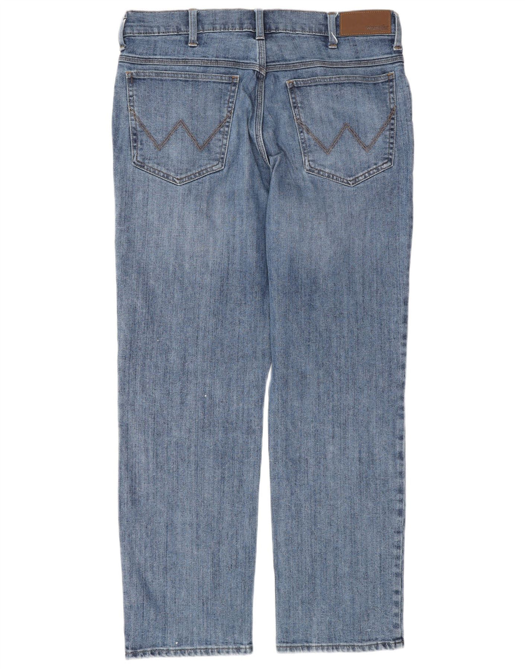 Мужские прямые джинсы Wrangler W35 L30 синие, хлопок