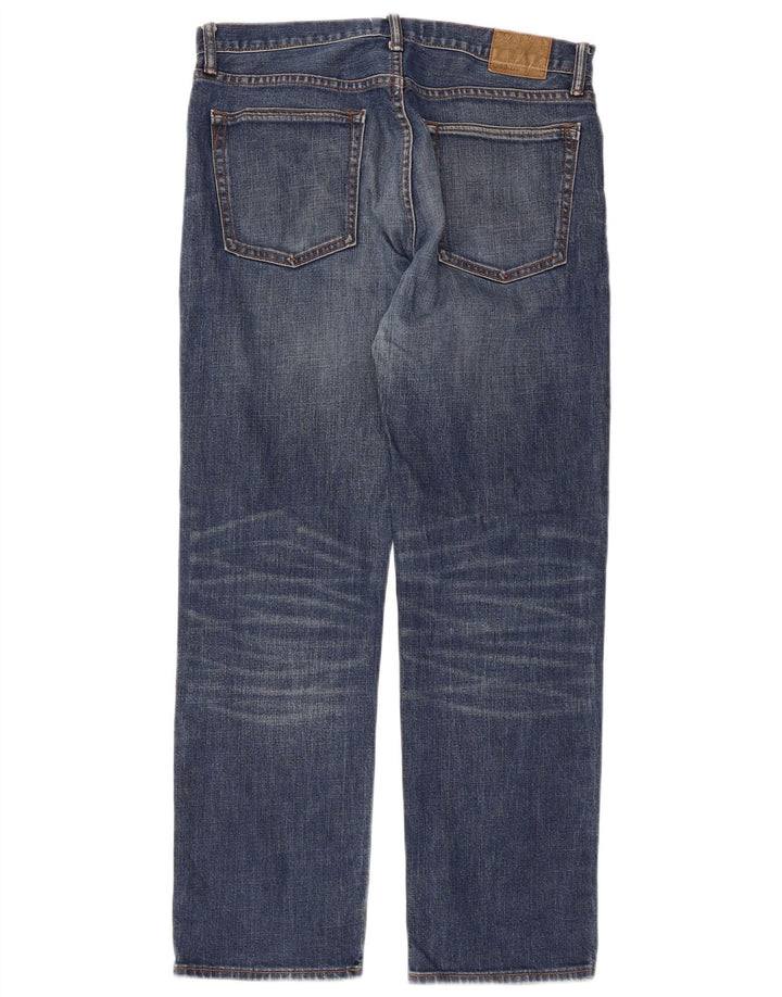 Джинсы женские прямые Gap W32 L30 синие, хлопок