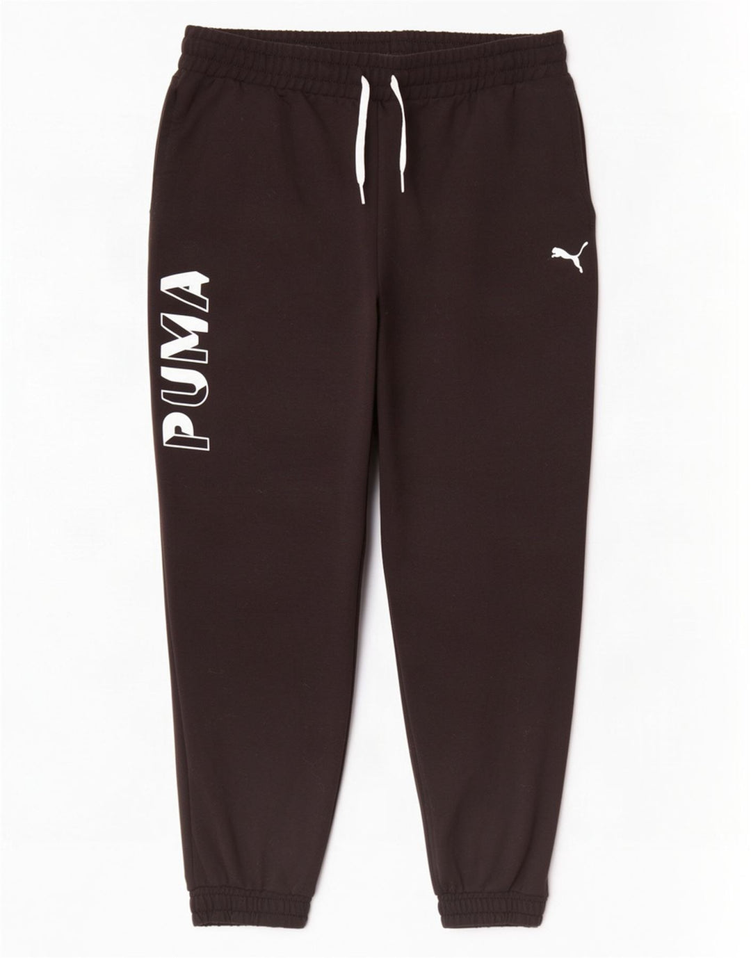 Мужские спортивные брюки с рисунком Puma, джоггеры XL, черный полиэстер
