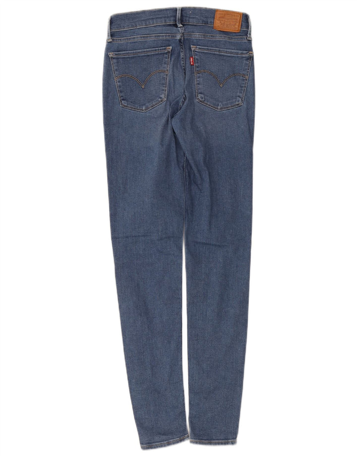 Женские джинсы LEVI'S 710 Super Skinny W27 L30 синие, хлопок