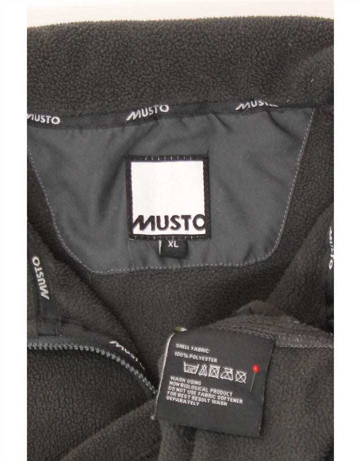 Мужская флисовая куртка Musto UK 42 XL серая, полиэстер