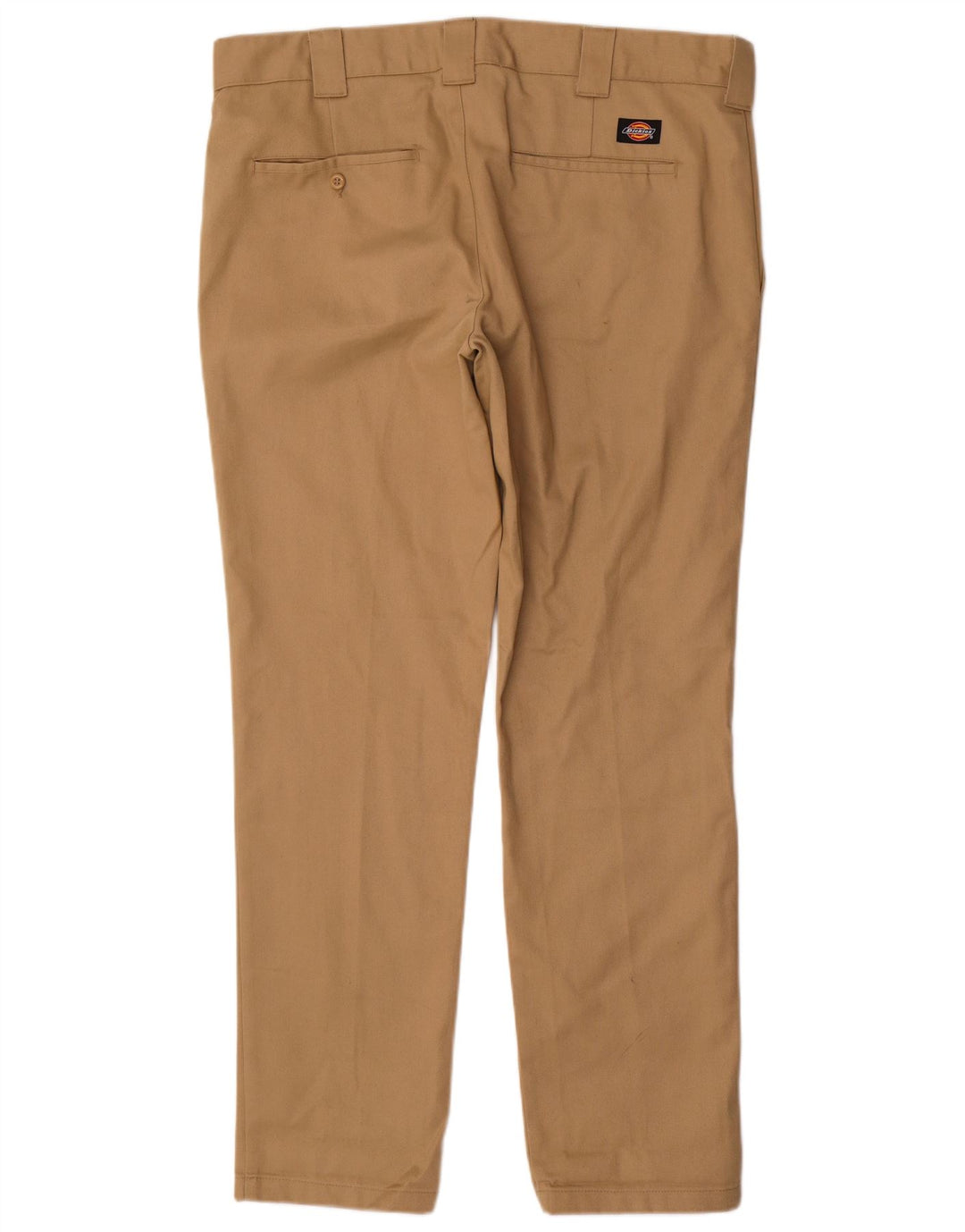 Мужские брюки-чиносы Dickies Slim Fit W36 L32 бежевого цвета из полиэстера