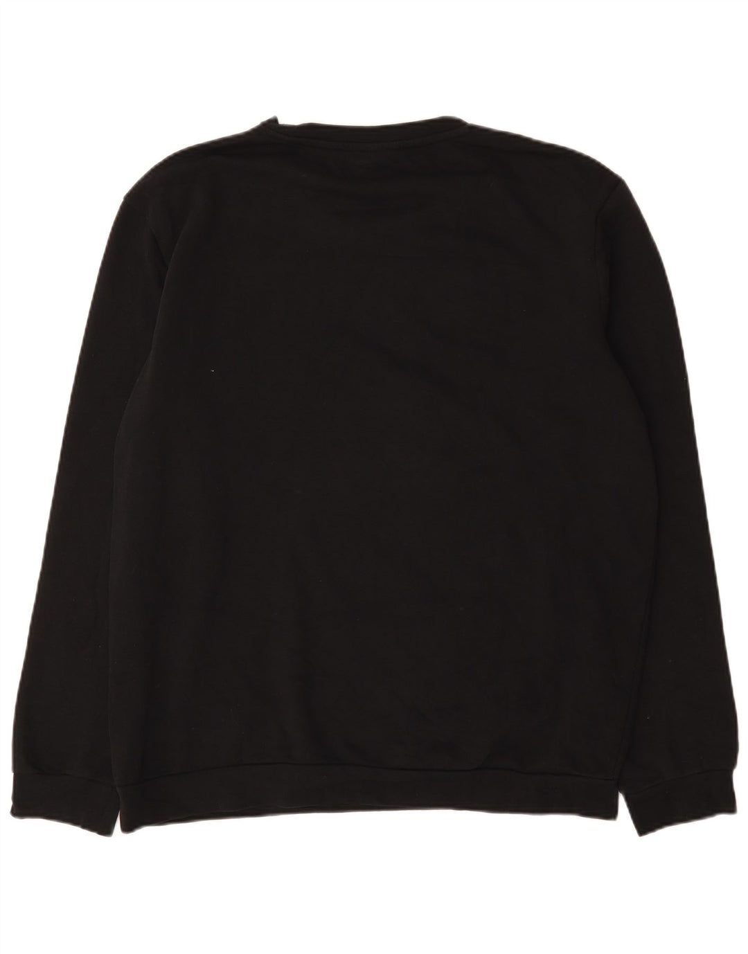 Мужской свитшот Kappa с рисунком, 2XL, черный, хлопок