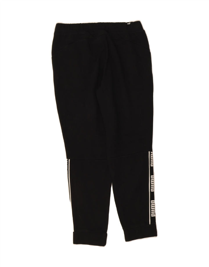PUMA Mens Graphic Tracksuit Trousers Joggers Medium  Black Cotton Vintage Puma and Second-Hand Puma from Messina Hembry 
