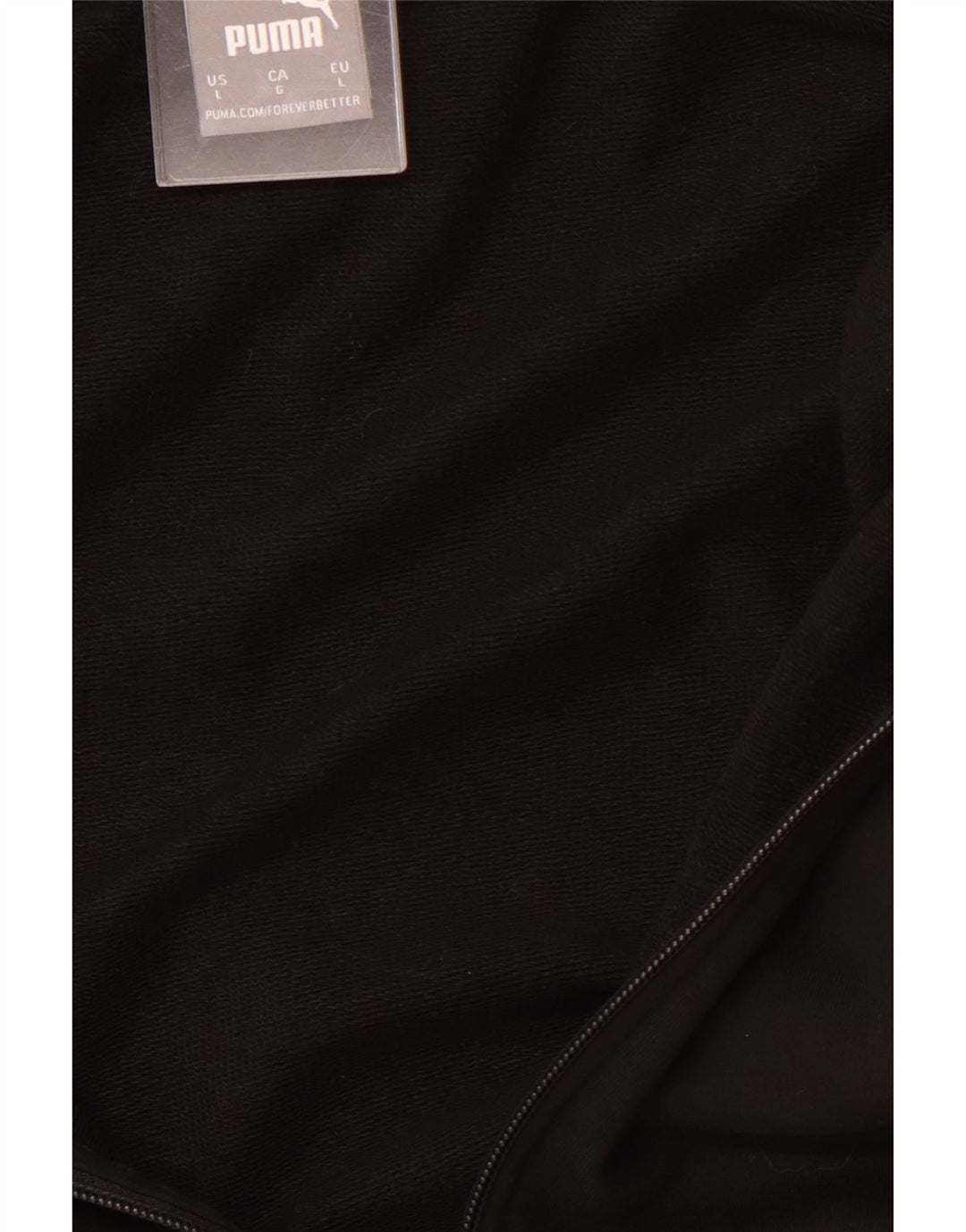 Мужская спортивная куртка с графическим рисунком PUMA, большая черная