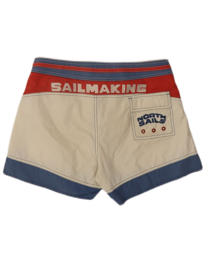 Женские шорты для плавания North Sails UK 14, средний цвет с белыми цветными блоками