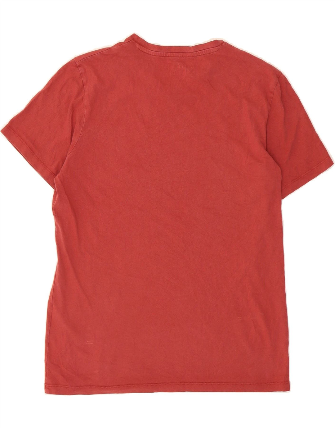 JACK & JONES Mens Regular Fit Graphic T-Shirt Top Small Red Cotton Vintage Jack & Jones and Second-Hand Jack & Jones from Messina Hembry 