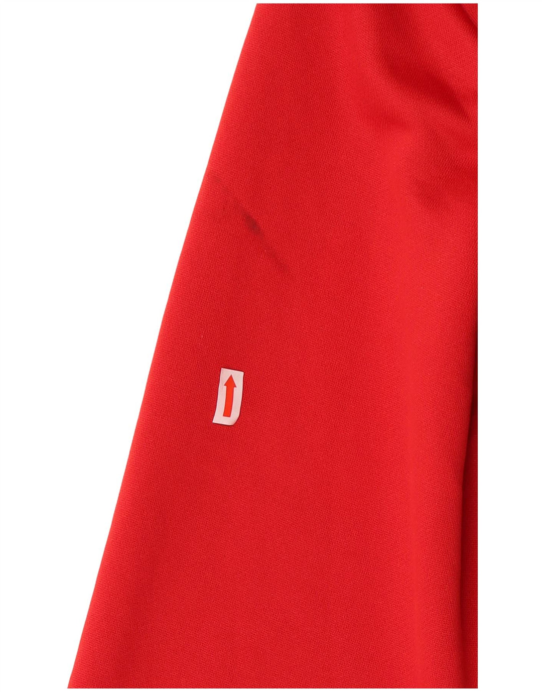 Мужской спортивный костюм Adidas, верхняя куртка, средний красный полиэстер с цветными блоками